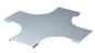 IKLXV6150C | Крышка на Х-образный ответвитель, осн.150, R600, 1.0мм, нержавеющая сталь